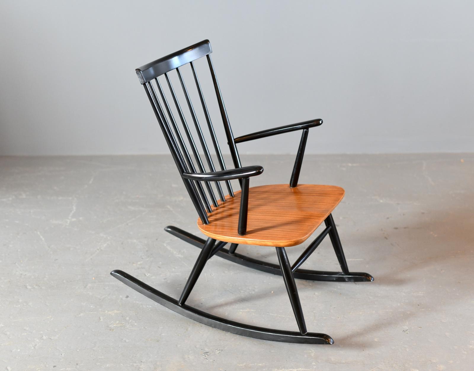 Mid Century Rocking Chair By Ilmari Tapiovaara Circa 1950s For Sale at ...