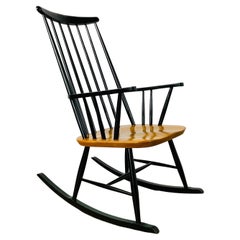 Rocking Chair aus der Mitte des Jahrhunderts von Ilmari Tapiovaara für Asko, 1950er Jahre