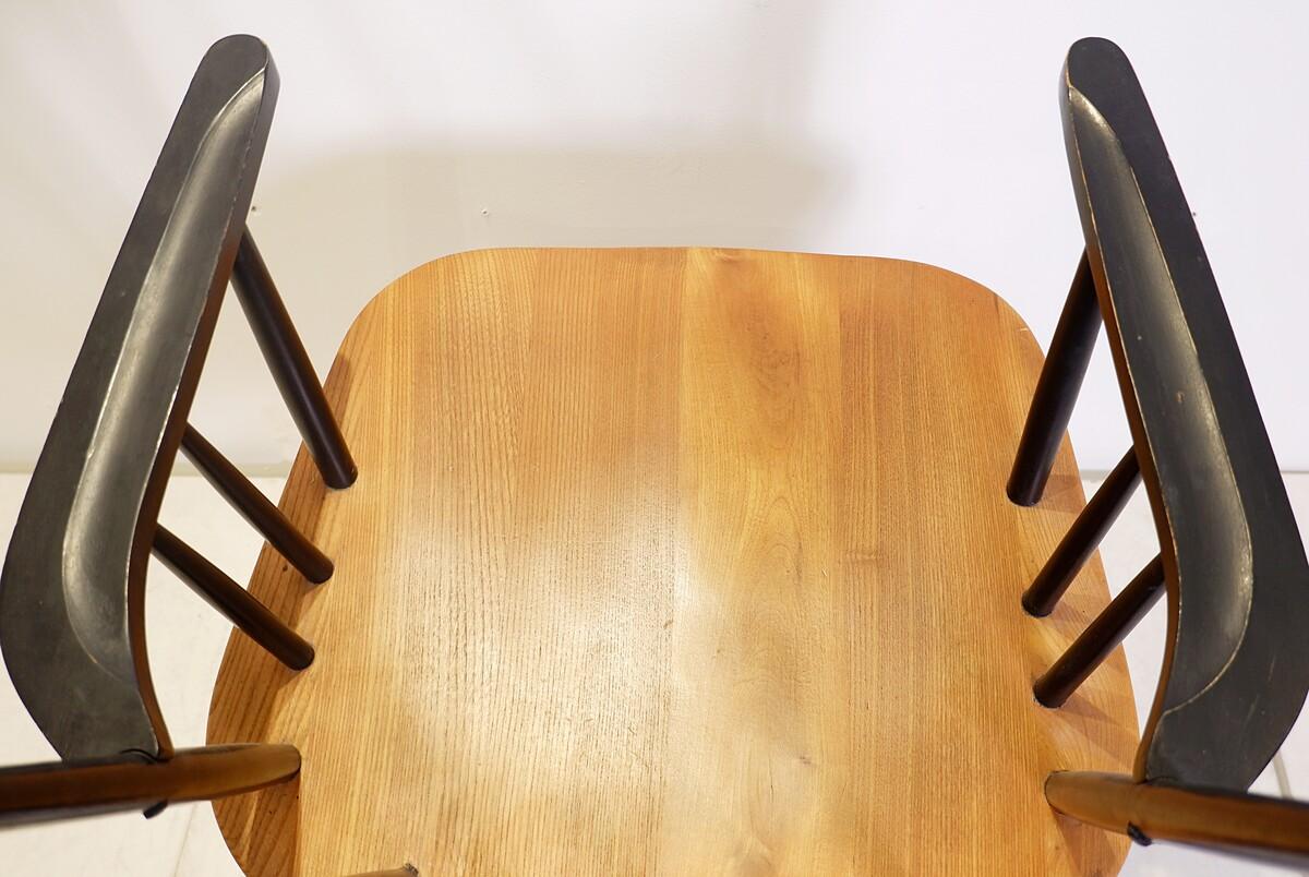 Legno Sedia a dondolo di metà secolo di Ilmari Tapiovaara per Asko, anni '1960 in vendita