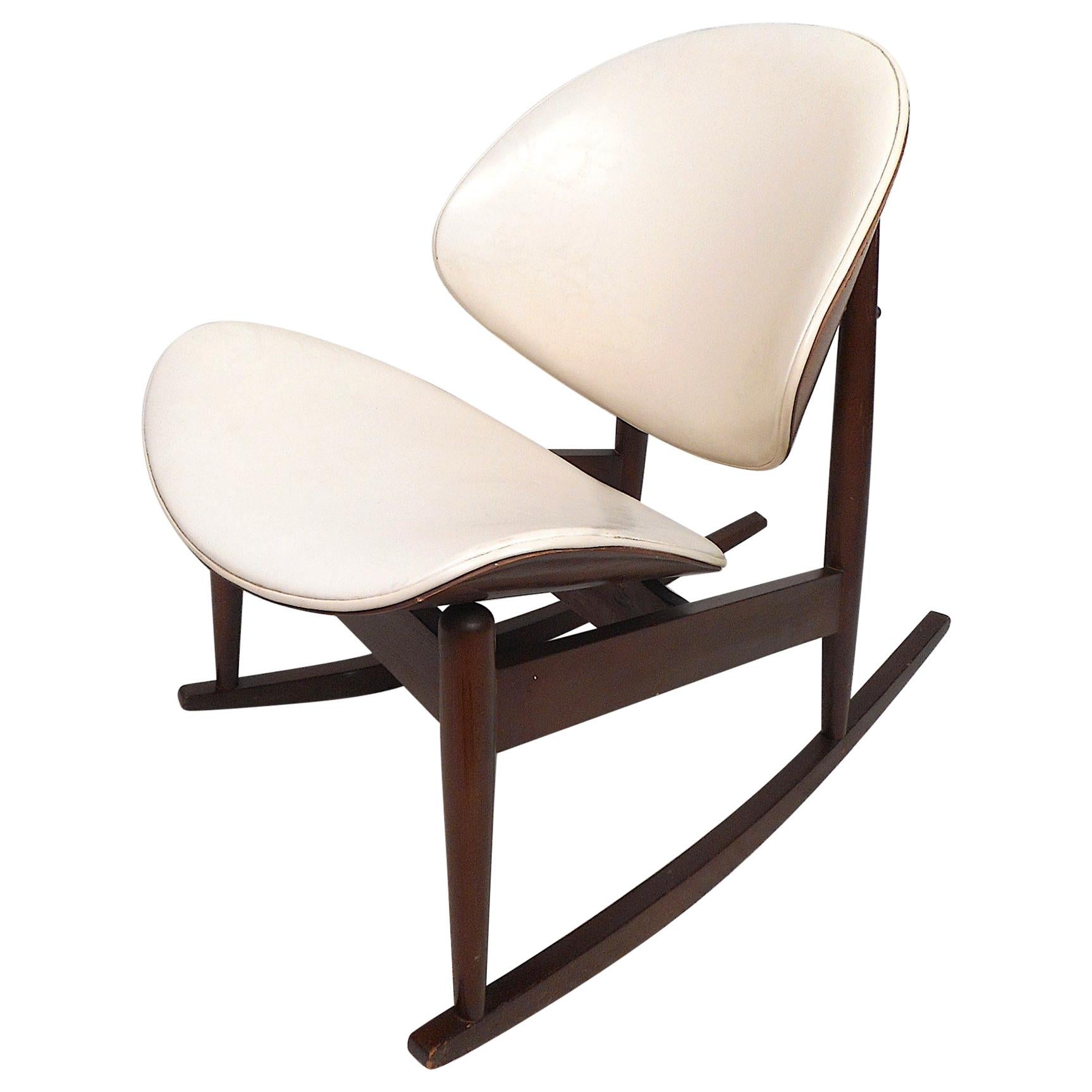 Midcentury Rocking Chair by Kodawood Furniture