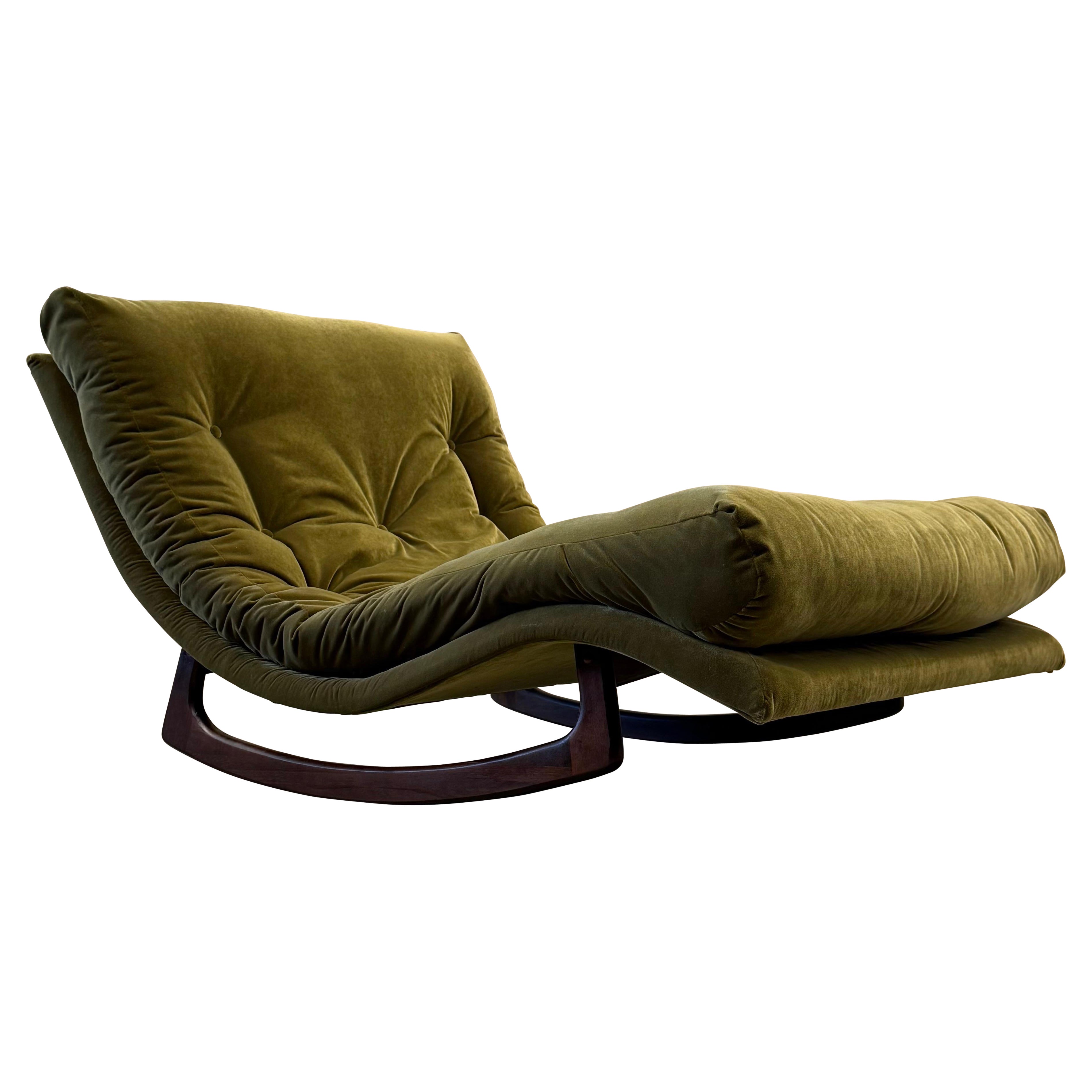 Mid-Century Rocking Chaise Lounge by Adrian Pearsall