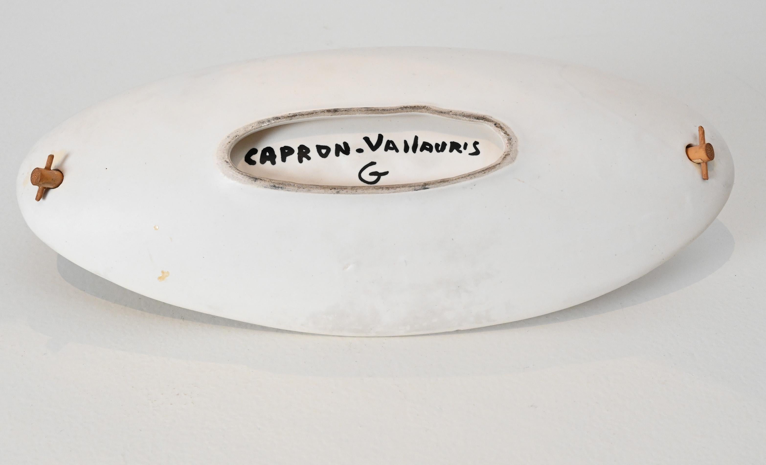 Midcentury Roger Capron Ceramic Vide Poche For Sale 14