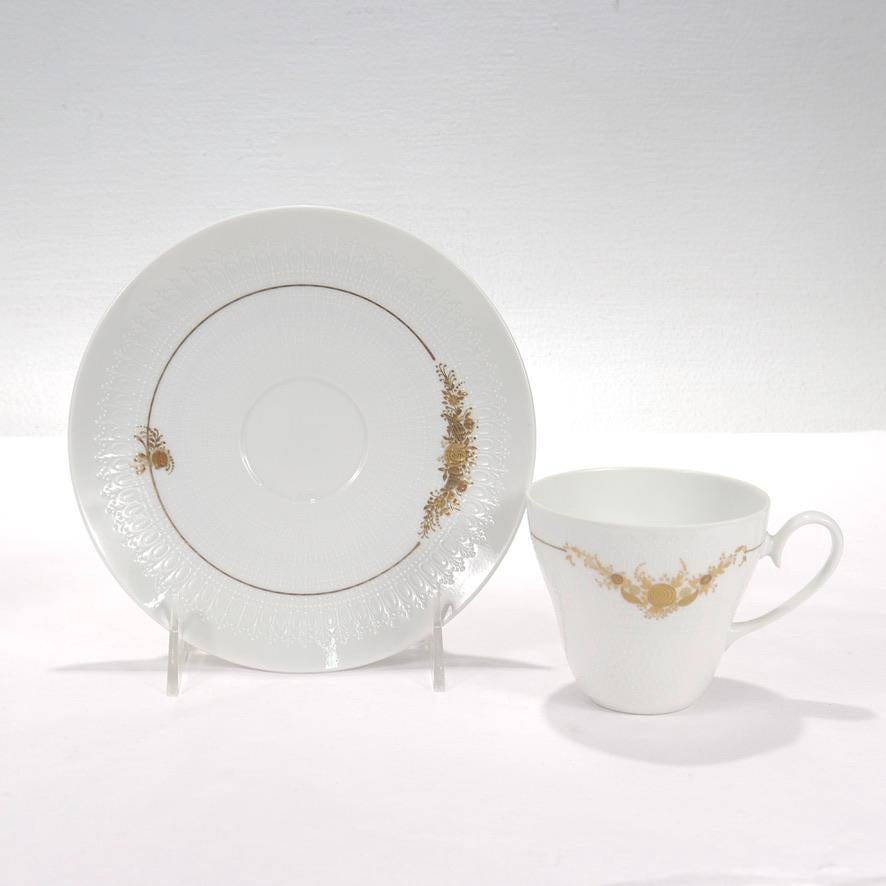 20th Century Mid-Century Romanze Porcelain Dinner Service by Bjorn Wiinblad for Rosenthal For Sale