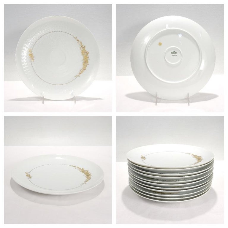 Mid-Century Modern Mid-Century Romanze Porcelain Dinner Service by Bjorn Wiinblad for Rosenthal For Sale