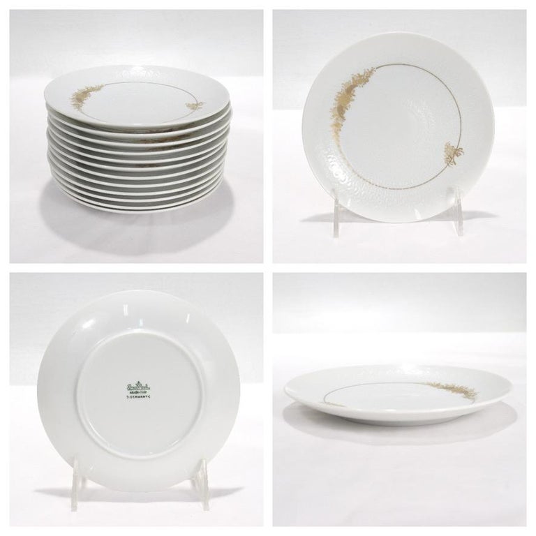 20th Century Mid-Century Romanze Porcelain Dinner Service by Bjorn Wiinblad for Rosenthal For Sale