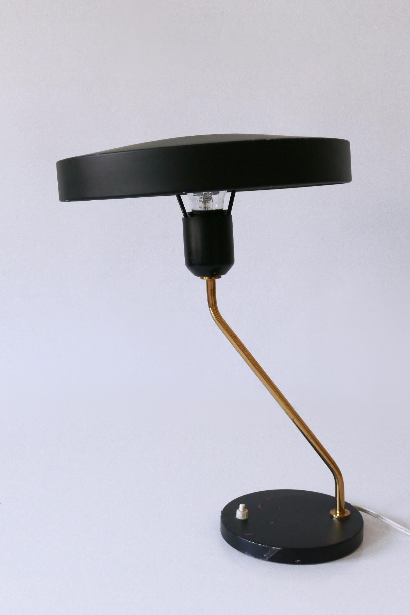 Lampe de table ou lampe de bureau Romeo du milieu du siècle par Louis Kalff pour Philips, années 1950 en vente 4
