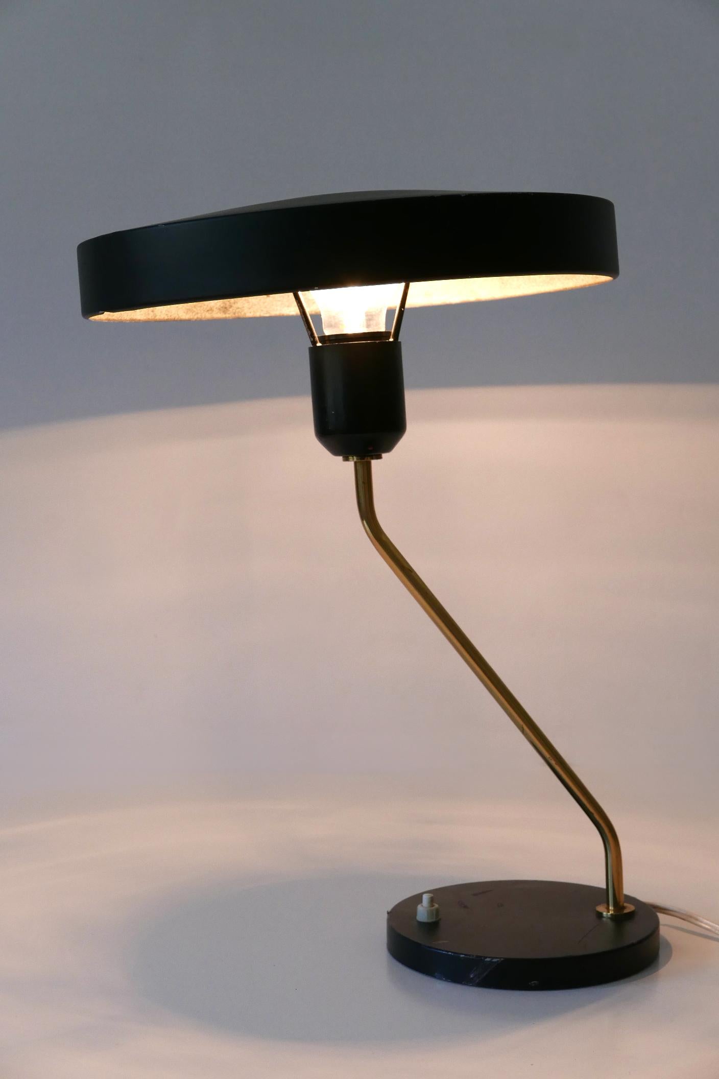 Lampe de table ou lampe de bureau Romeo du milieu du siècle par Louis Kalff pour Philips, années 1950 en vente 5
