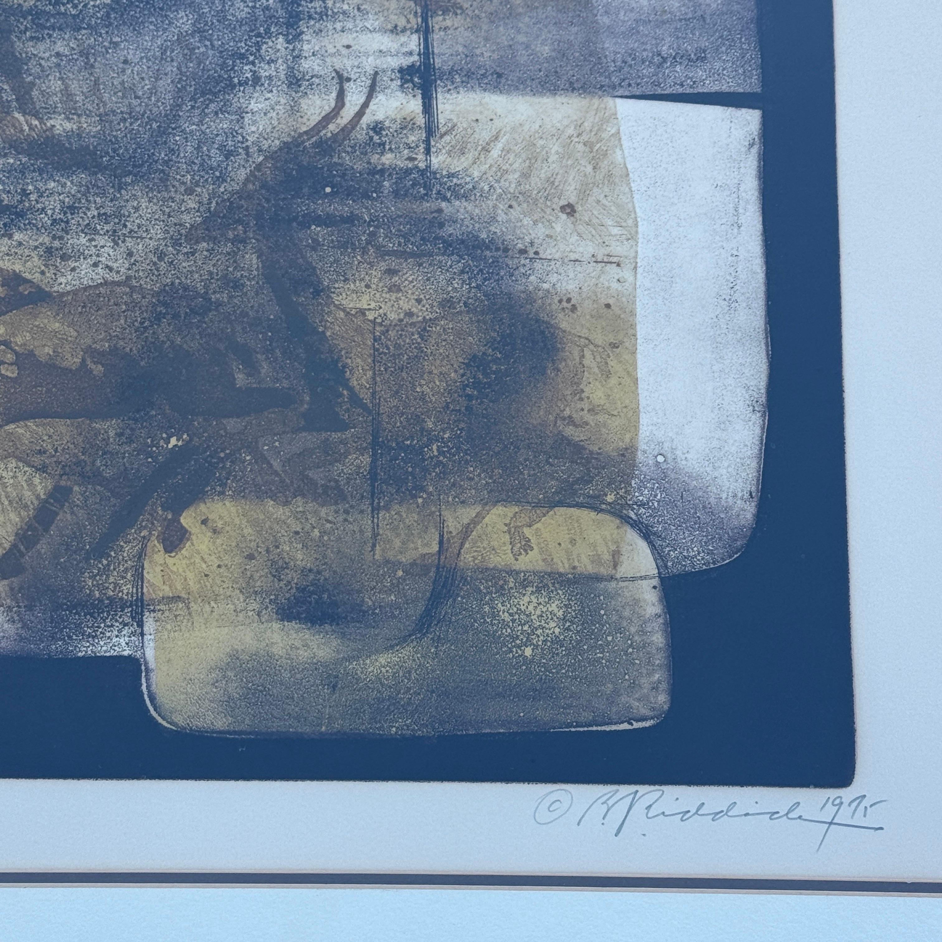  Mitte des Jahrhunderts Ronald Riddick Lithographie des Hirsches Kunstwerk  im Angebot 9