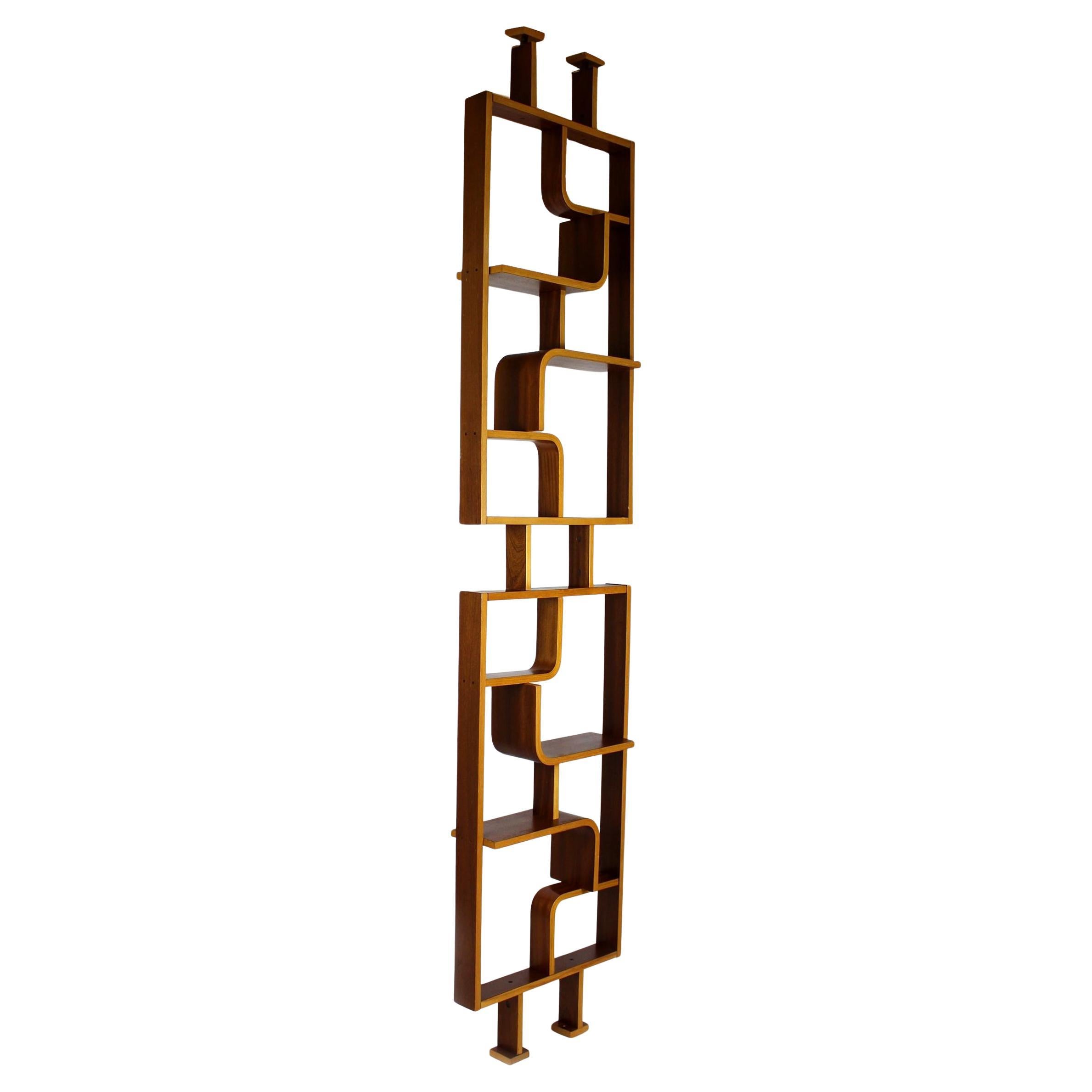 Mid-Century Room Divider by L. Volak for Drevopodnik Holesov, 1960s