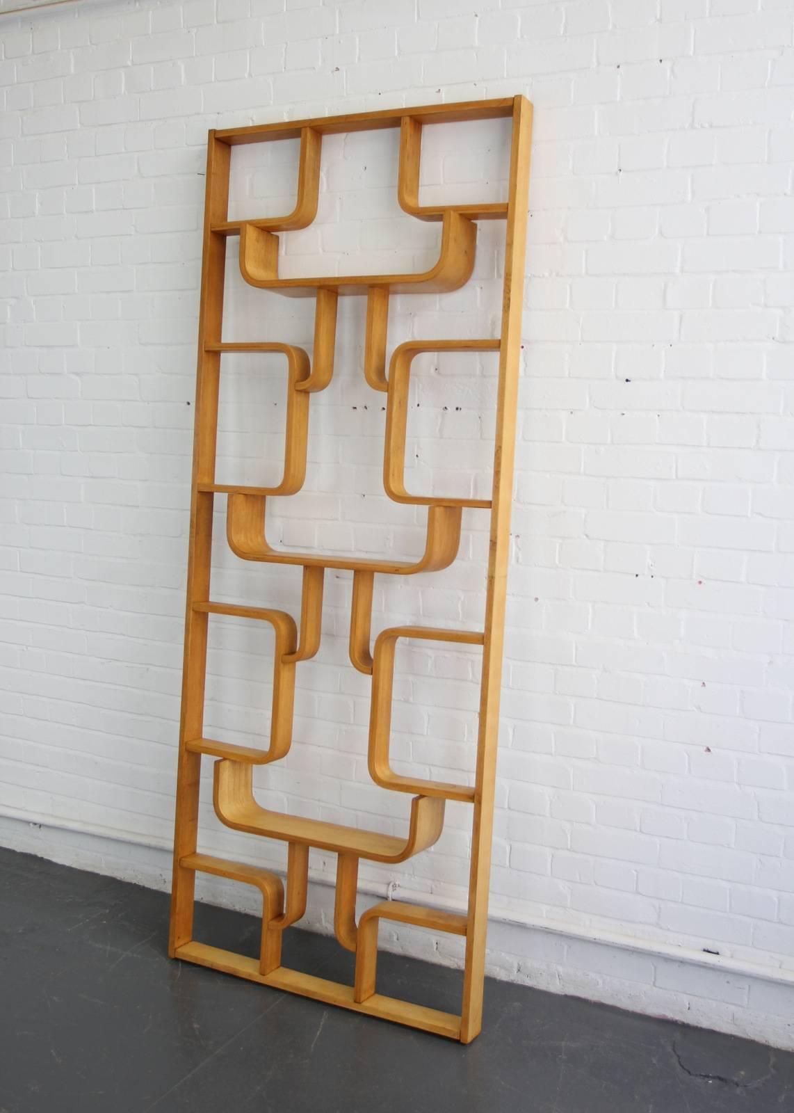 Mid Century Room Divider Shelves by Ludvik Volak, circa 1960s In Good Condition In Gloucester, GB