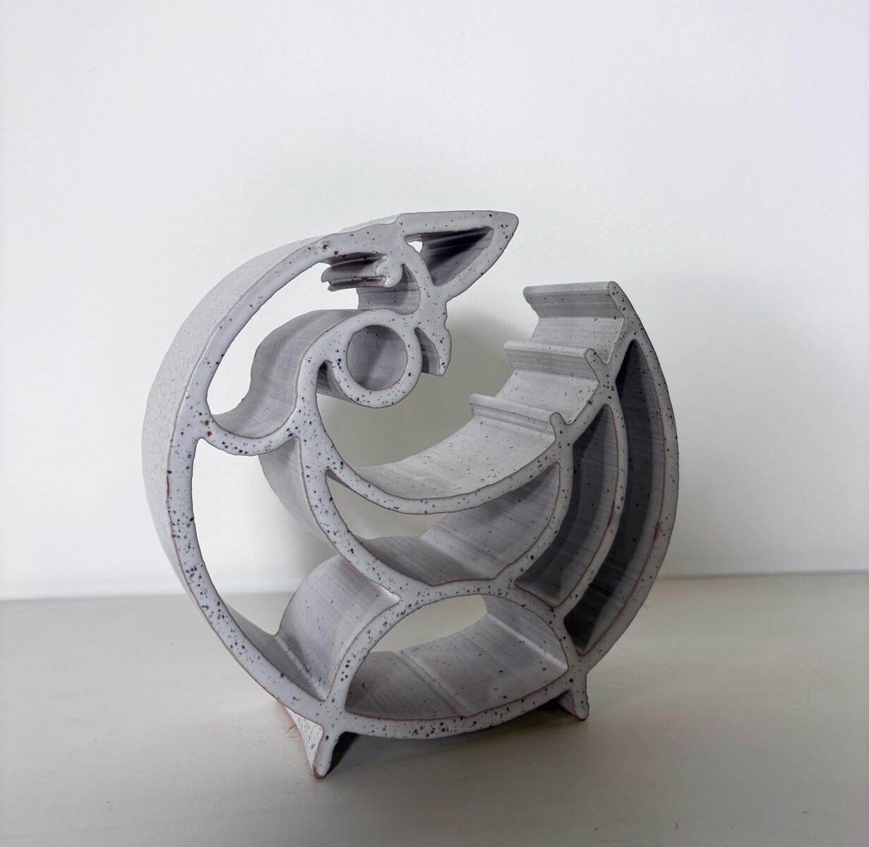 Mid-Century Rooster Ceramic by Gianni Polerti, Italy, 1960s - 2 Available For Sale