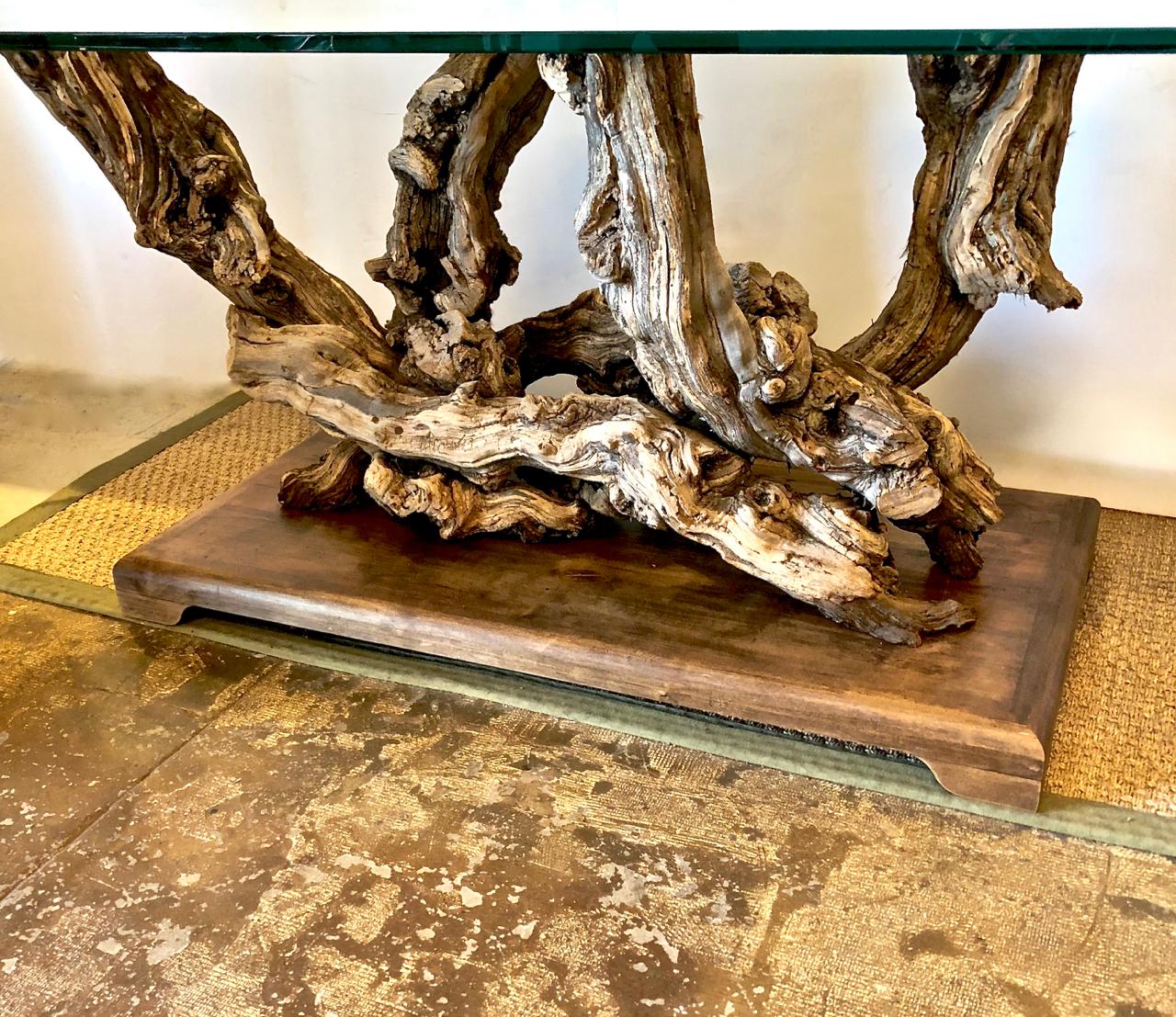 American Root Table or Console For Sale