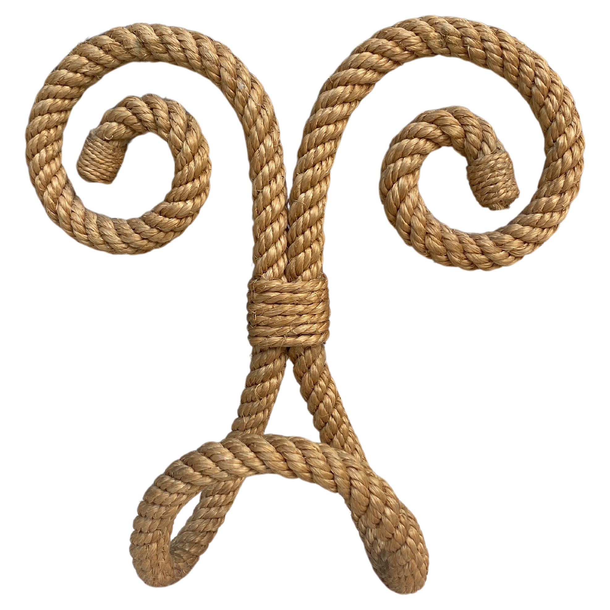 Mid-Century Rope Hook Coat Adrien Audoux & Frida Minet