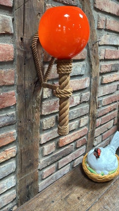 Aplique de cuerda de mediados de siglo Adrien Audoux & Frida Minet