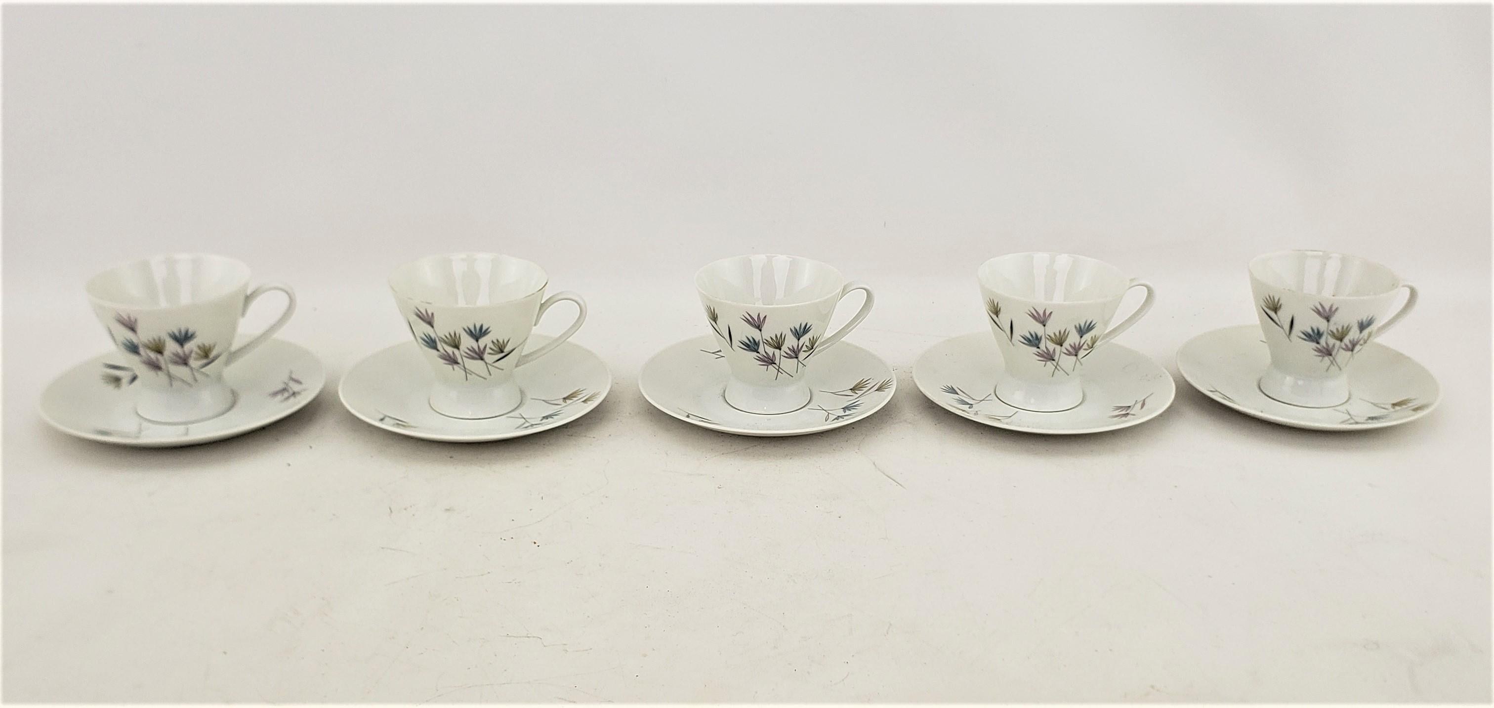 Porcelain Mid-Century Rosenthal by Raymond Loewy Form 2000 Partial Dinner Set: 26 Pcs For Sale
