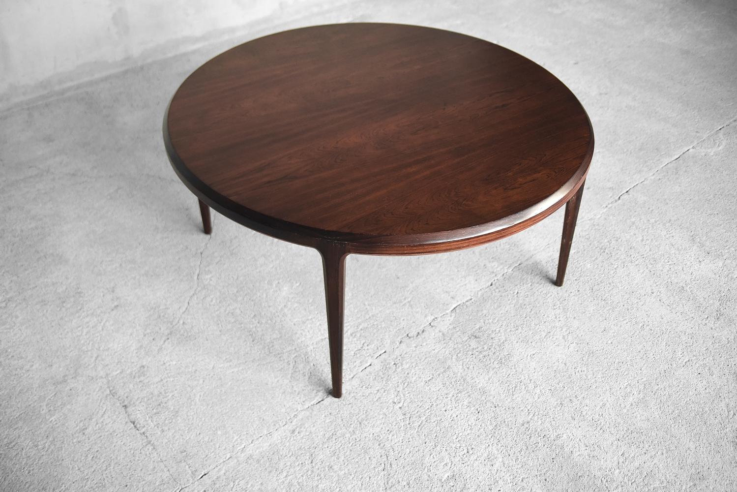 Mid-20th Century Mid-Century Rosewood 283 Coffee Table by Johannes Andersen for CFC Silkeborg For Sale