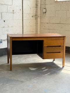 Mid-Century Rosewood and Palmwood Desk