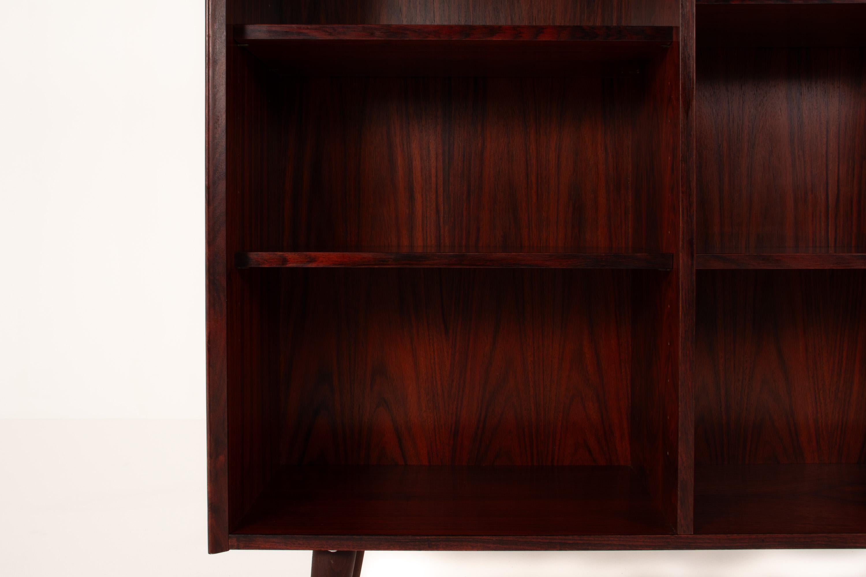 Libreria in palissandro di metà secolo, Danimarca, anni '60 in vendita 2