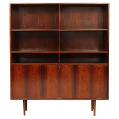 Mid-Century Rosewood Bookshelf With Shelves