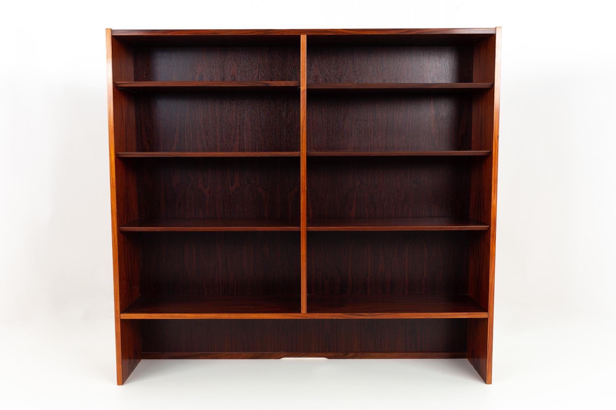 American Midcentury Rosewood Buffet & Hutch For Sale