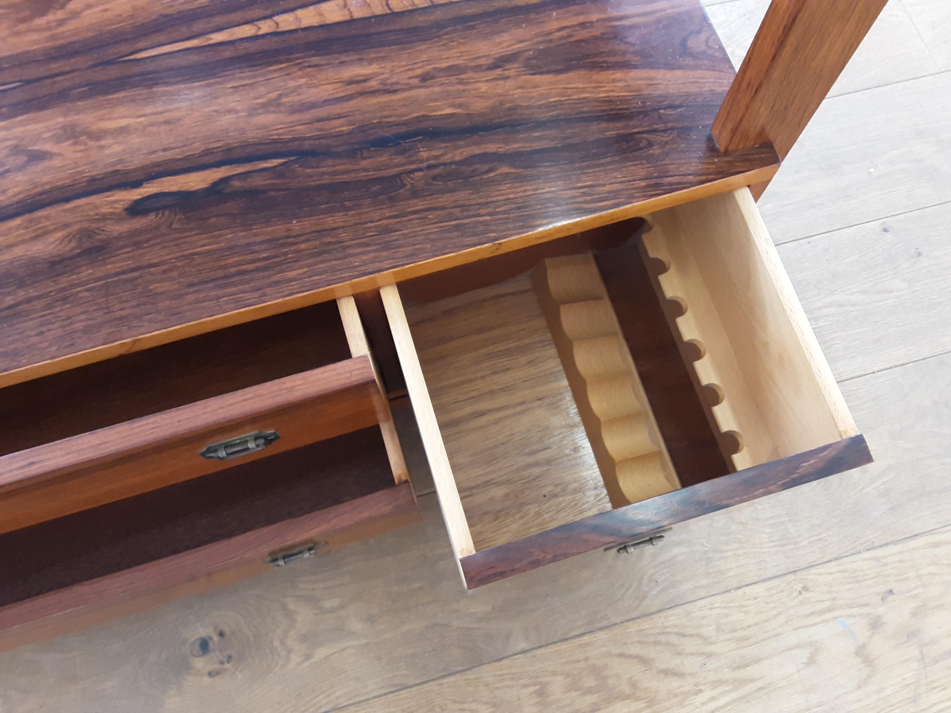 Midcentury Rosewood Centre Table For Sale 2
