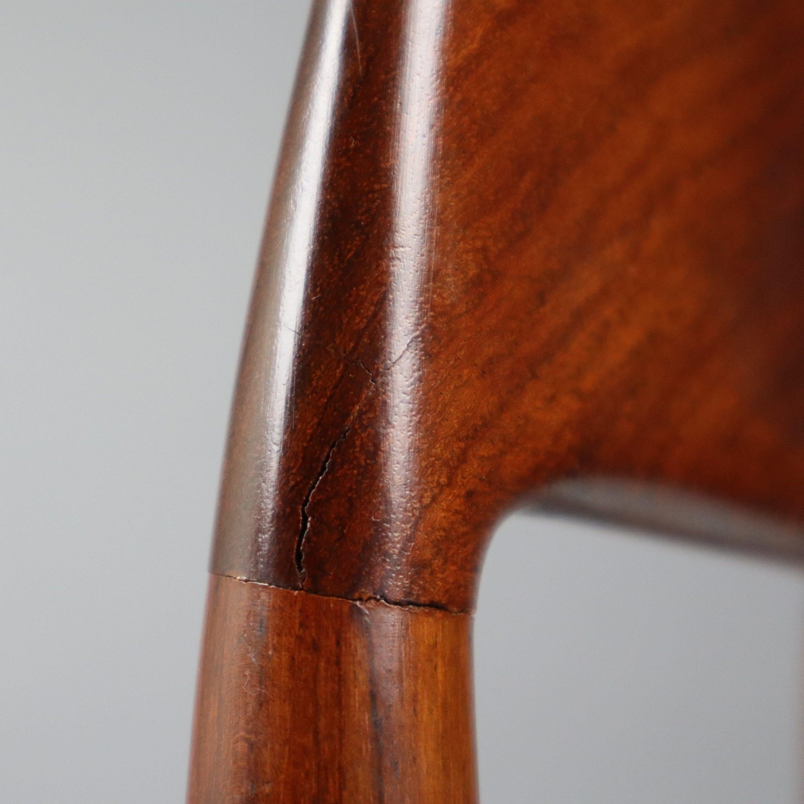 Midcentury Rosewood Chairs from Lübke For Sale 9