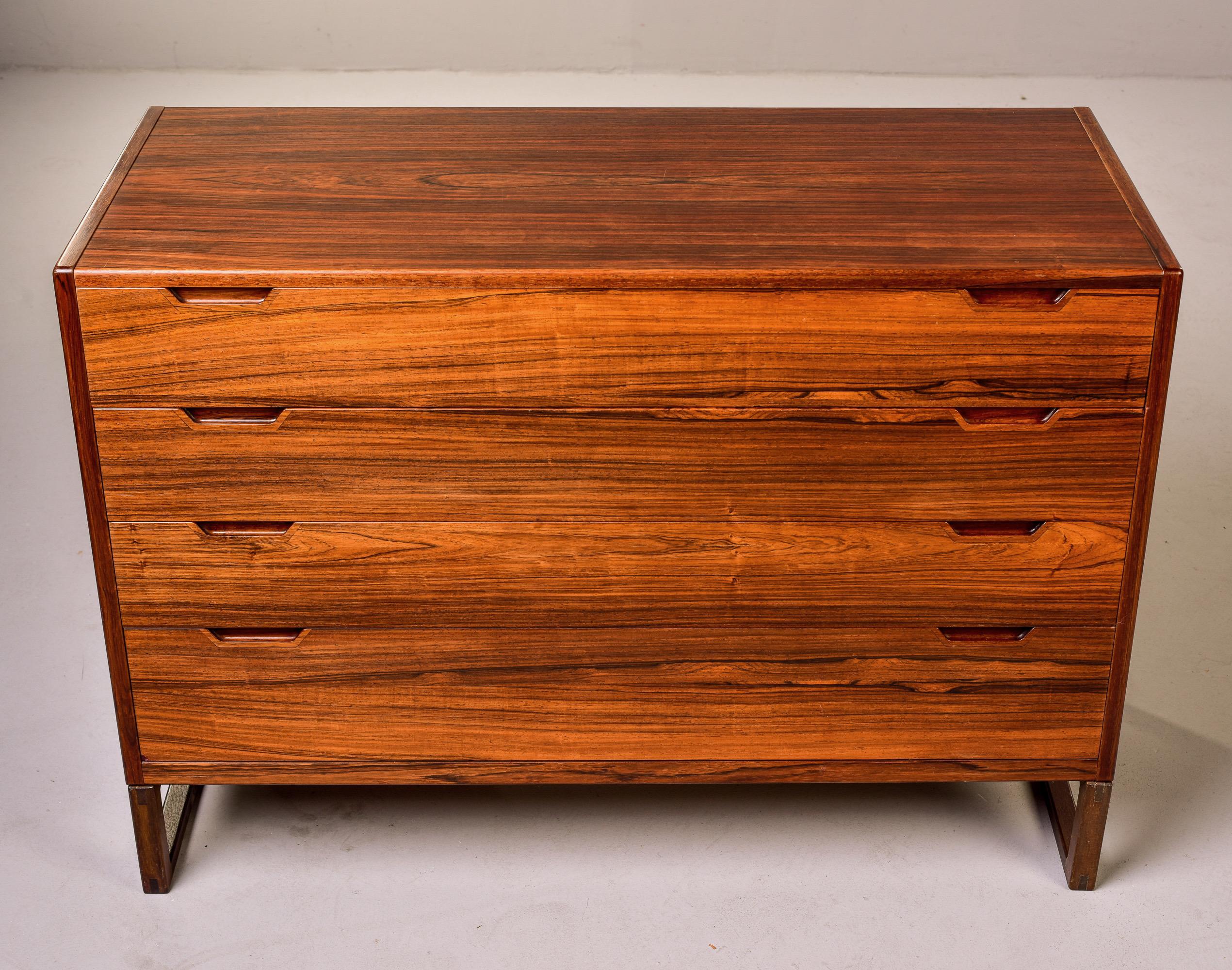 Mid Century Rosewood Chest by Svend Langkilde for Langkilde of Denmark 3