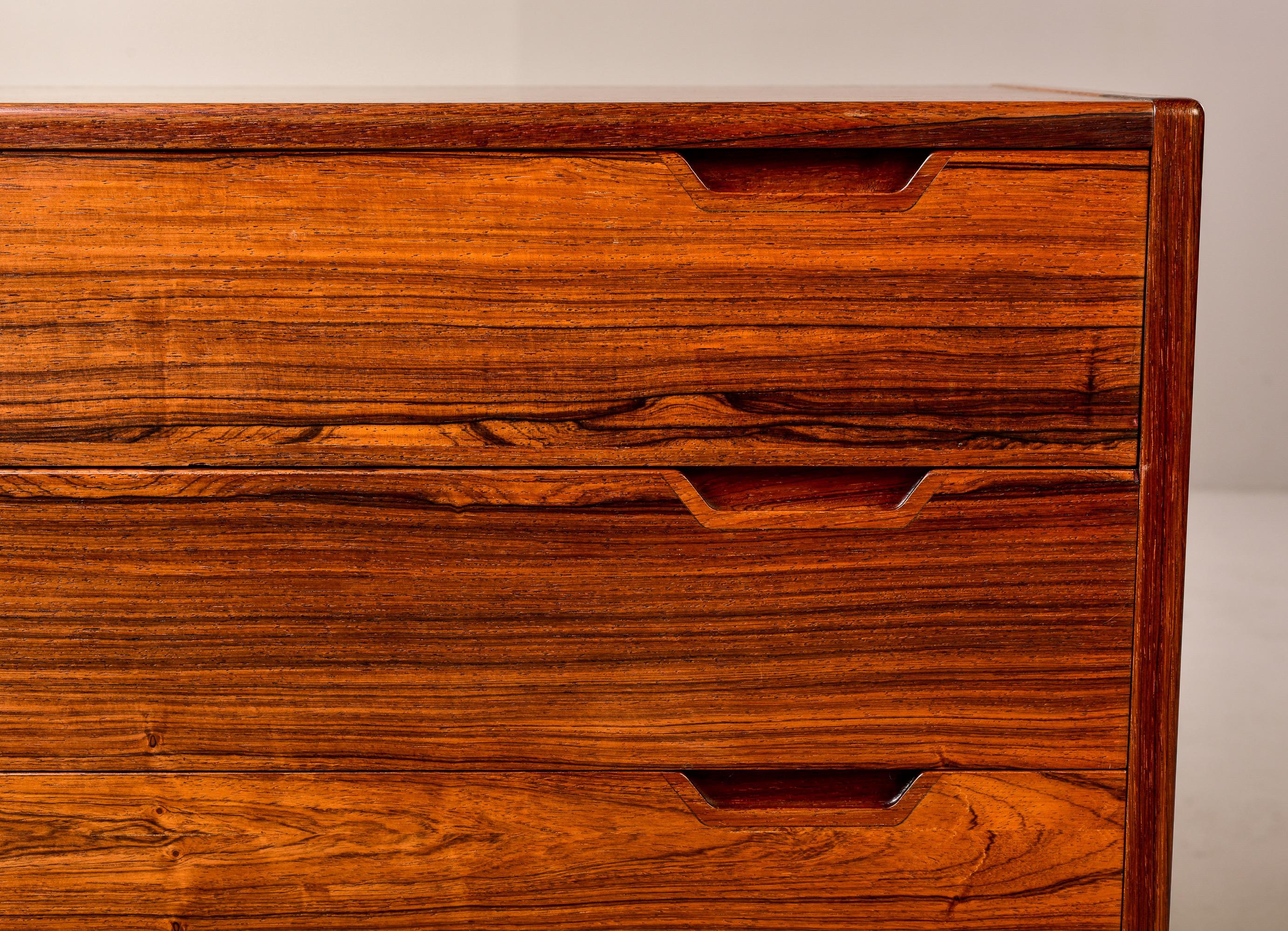 Mid Century Rosewood Chest by Svend Langkilde for Langkilde of Denmark 4