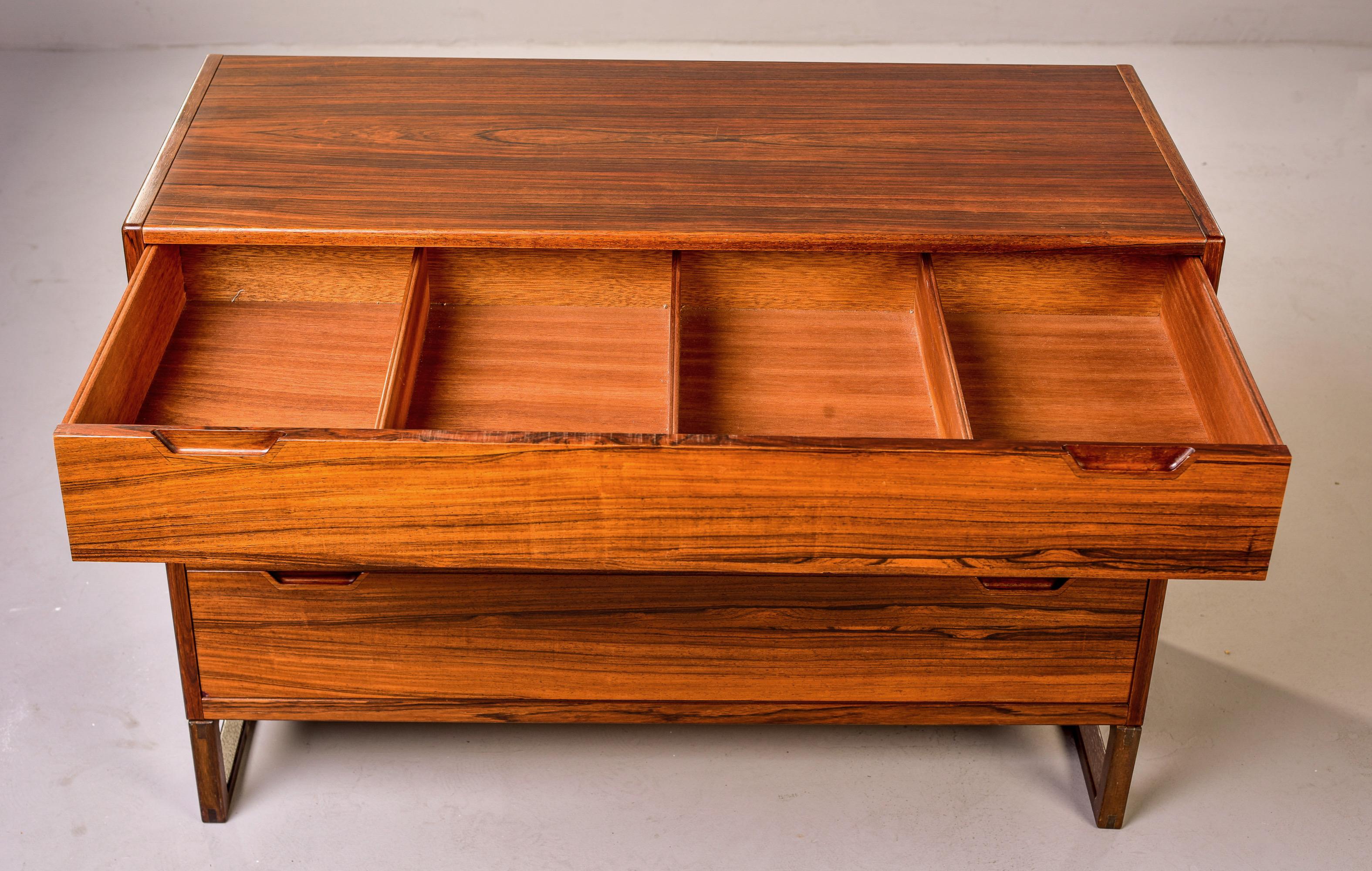 Danish Mid Century Rosewood Chest by Svend Langkilde for Langkilde of Denmark