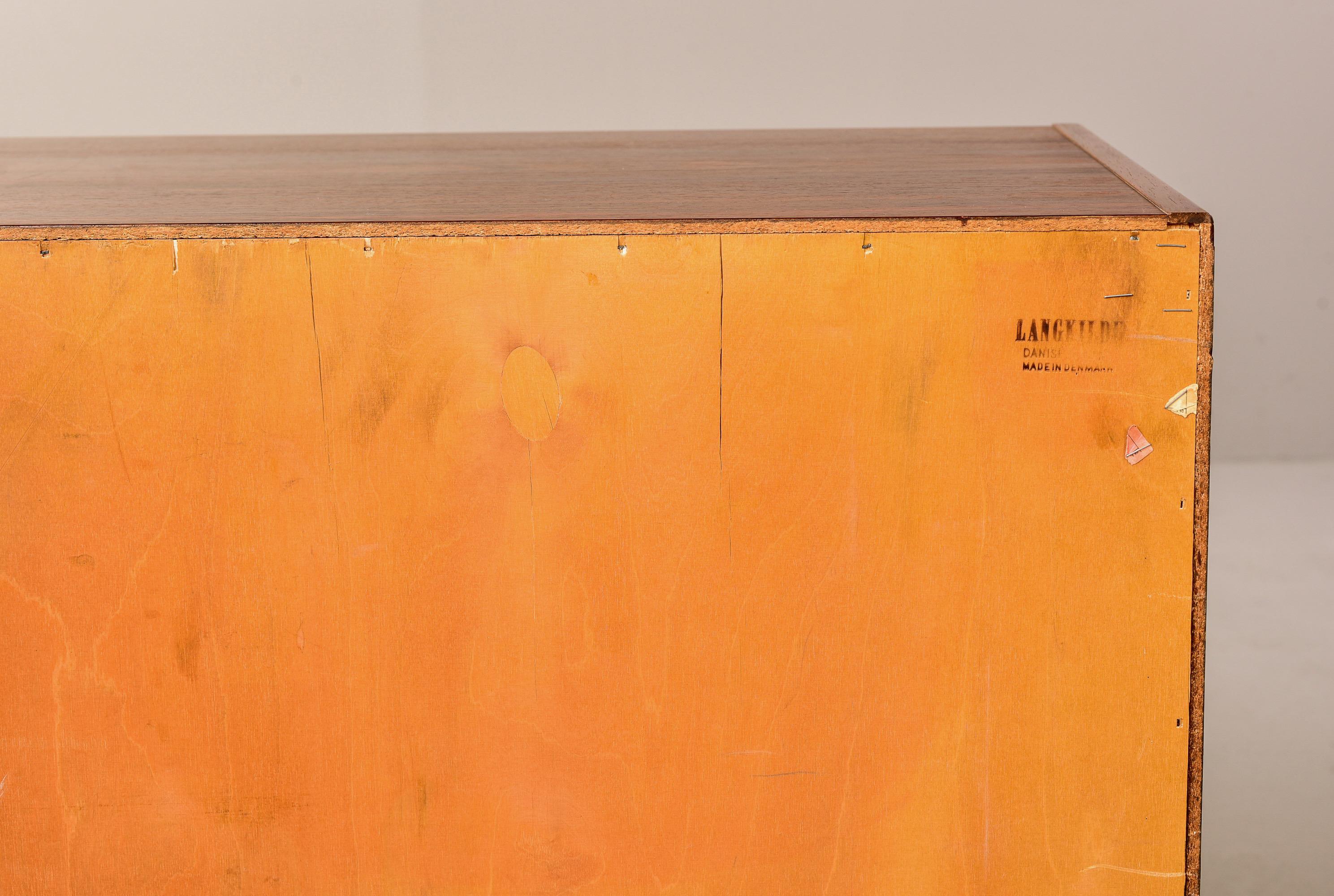 20th Century Mid Century Rosewood Chest by Svend Langkilde for Langkilde of Denmark