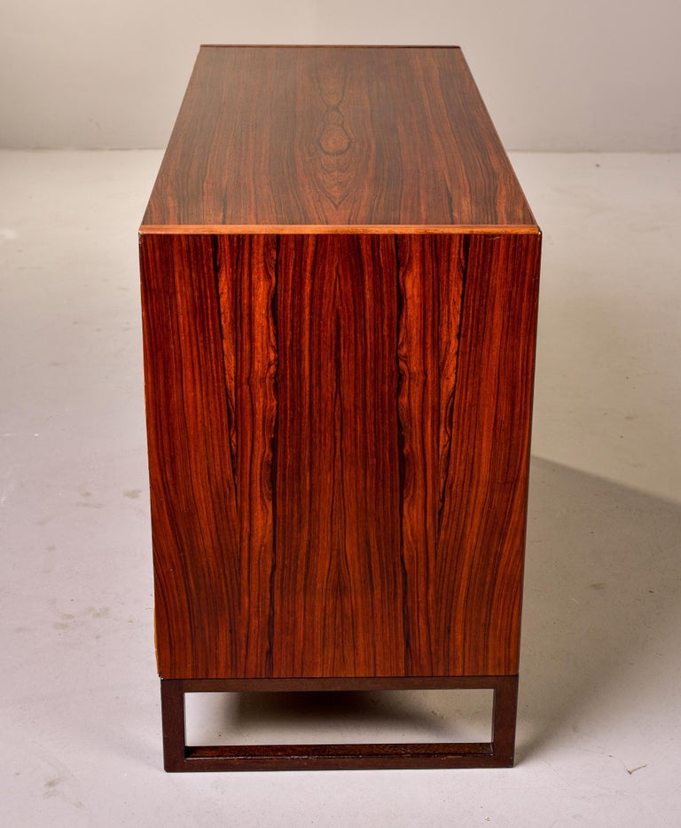 Mid Century Rosewood Chest by Svend Langkilde for Langkilde of Denmark For Sale 1