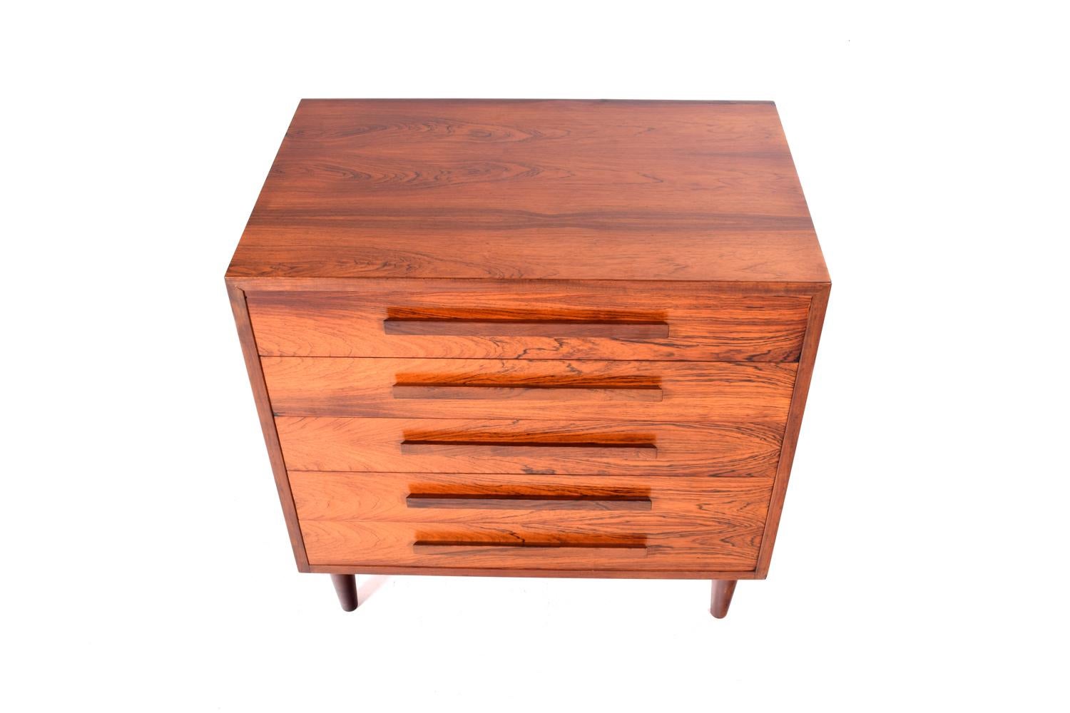 Mid-20th Century Midcentury Rosewood Chest of Drawers