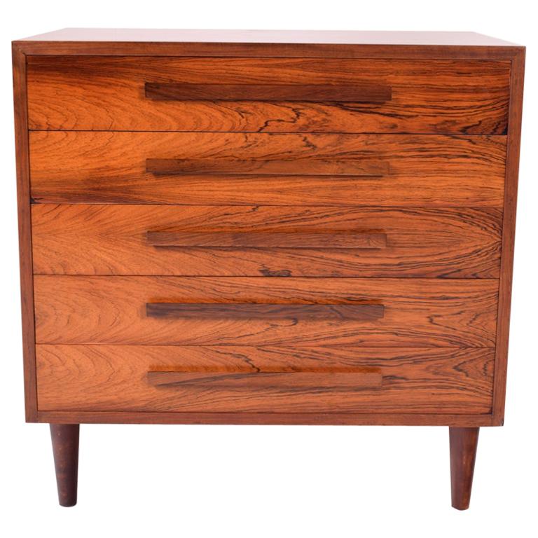 Midcentury Rosewood Chest of Drawers