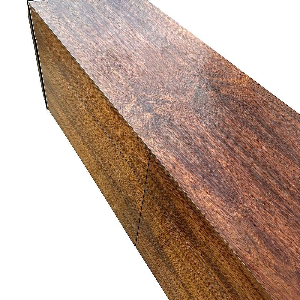 Mid-century Rosewood & Chrome Dresser by Robert Baron for Glenn of California For Sale 1