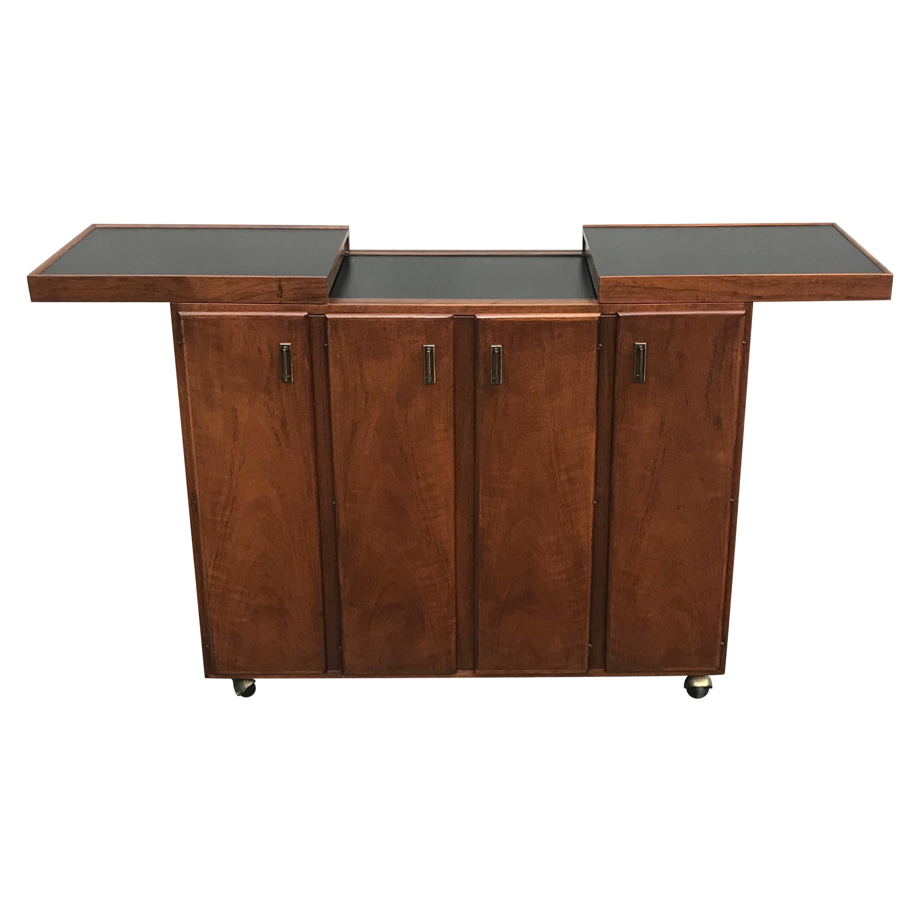 Mid Century Rosewood Cocktail Bar by Jack Cartwright for Founders Furniture Co.