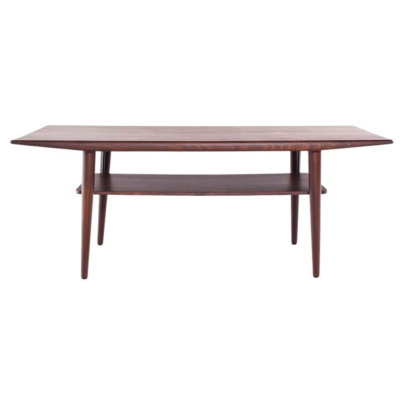 Midcentury Rosewood Coffee Table, 1960s For Sale