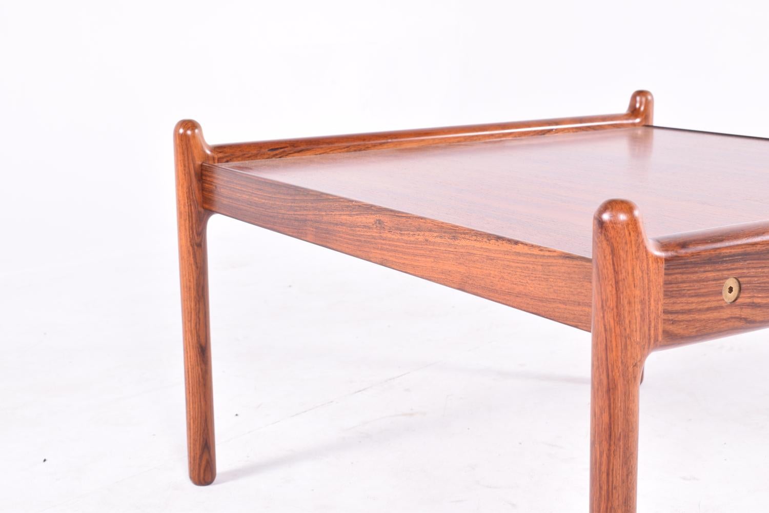 Mid-20th Century Midcentury Rosewood Coffee Table by Illum Wikkelsø for CFC Silkebørg