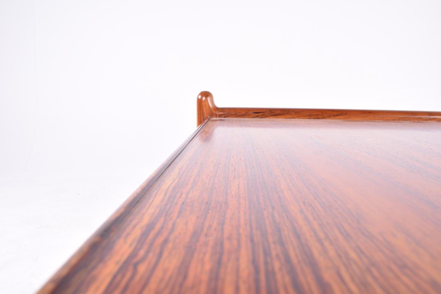 Midcentury Rosewood Coffee Table by Illum Wikkelsø for CFC Silkebørg 1