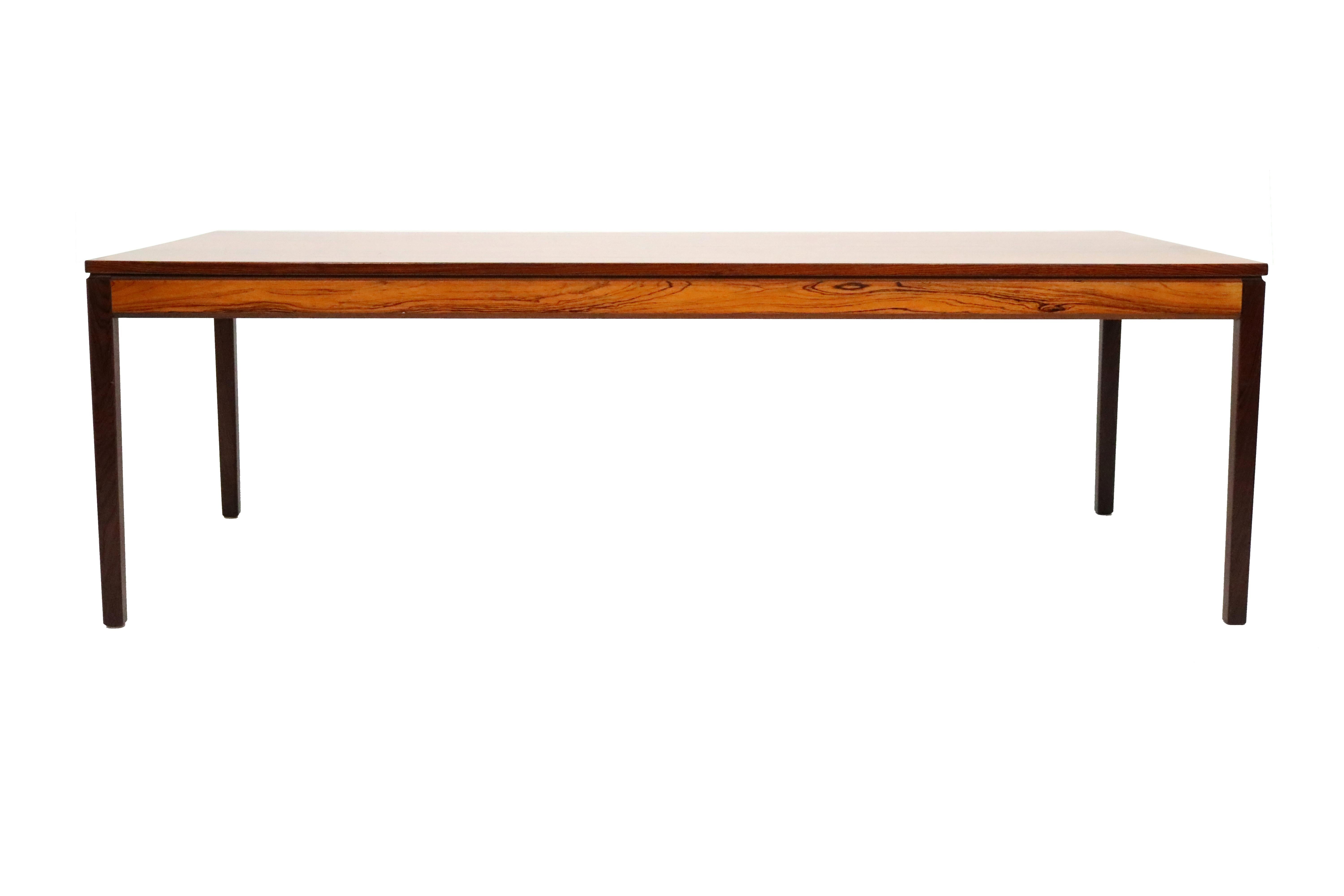Mid-Century Modern Mid-Century Rosewood Coffee Table by P.S. Heggen of Norway