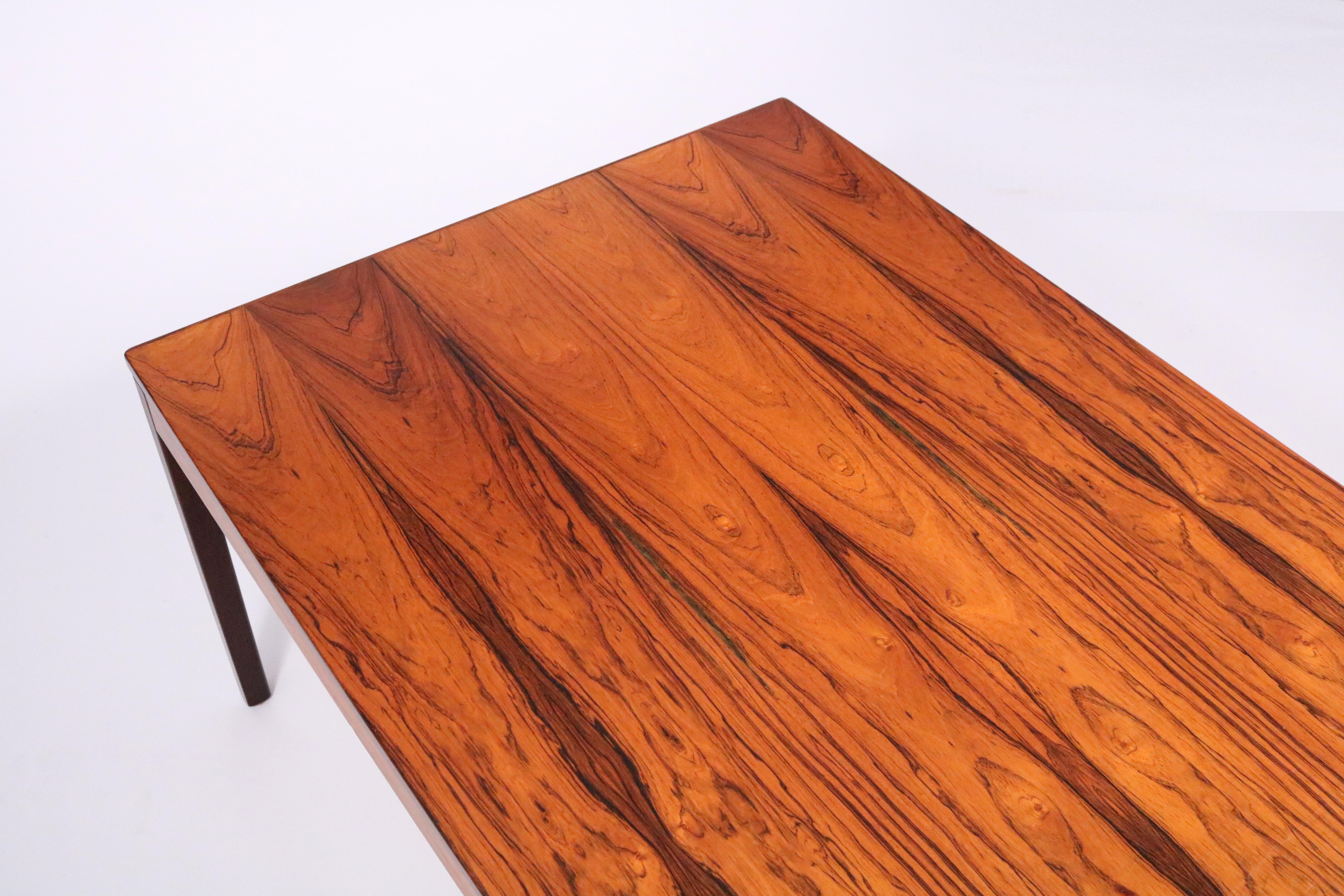 Mid-Century Rosewood Coffee Table by P.S. Heggen of Norway 3