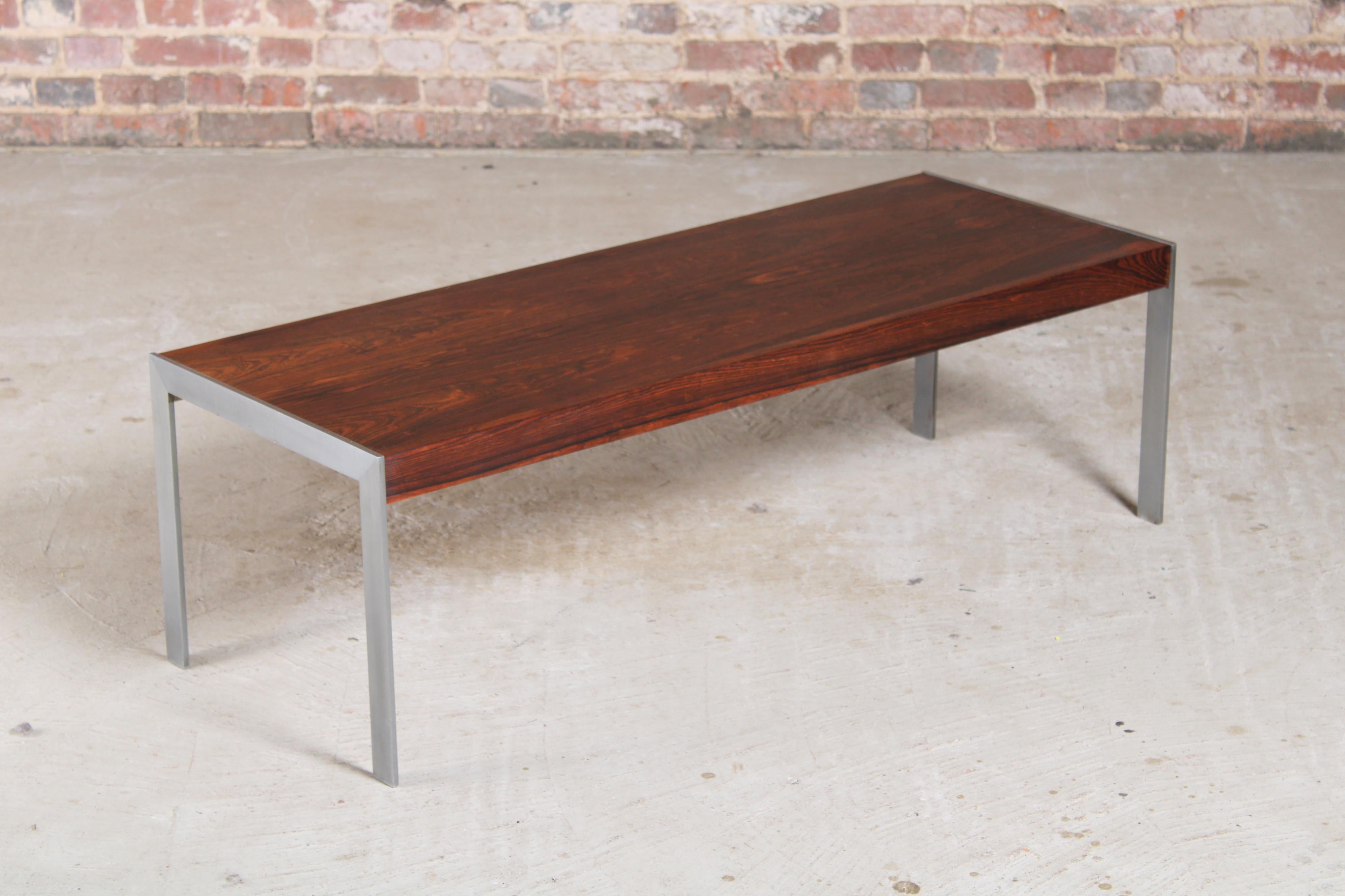Mid-Century Modern Mid Century Rosewood Coffee Table by Richard Young for Merrow Associates