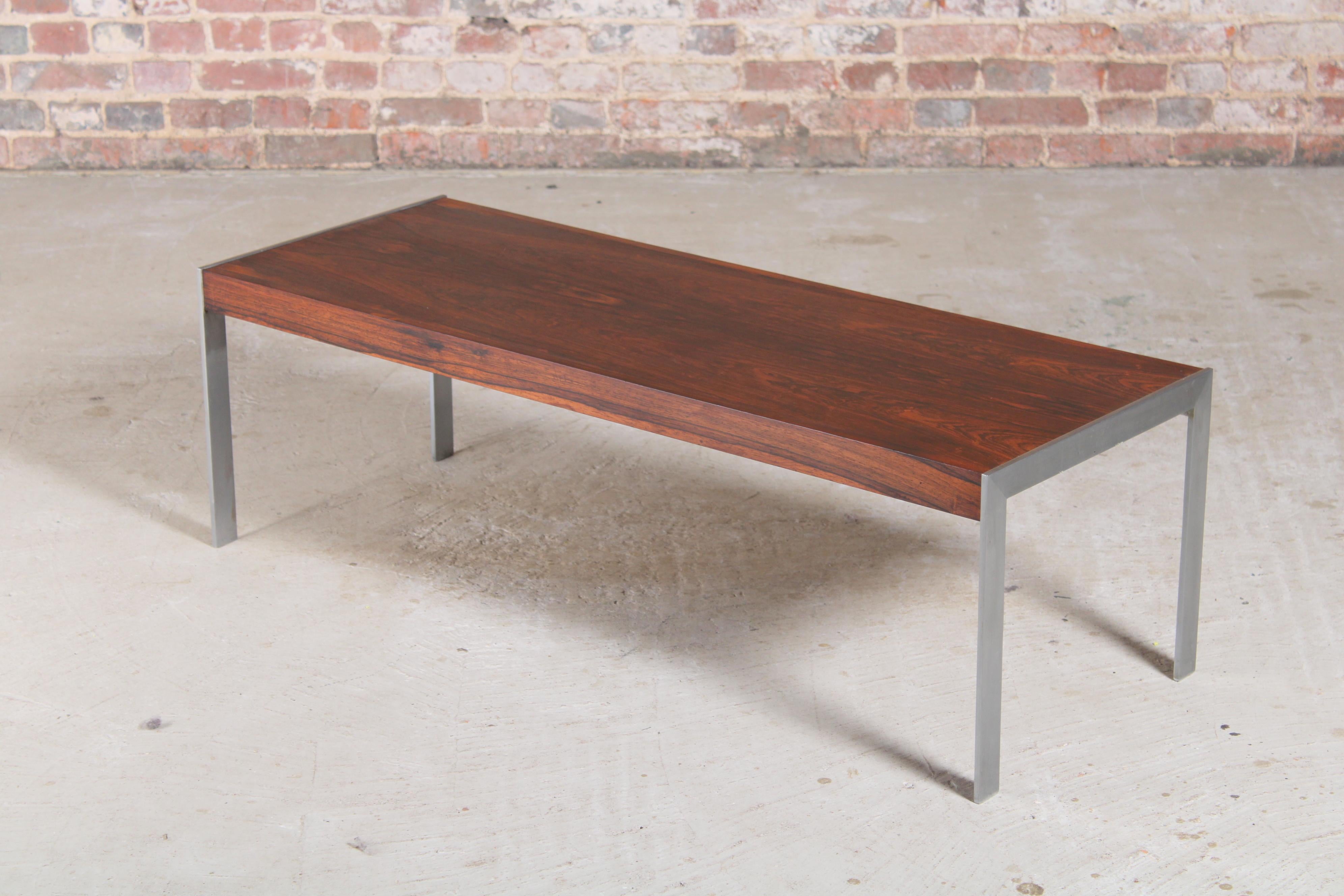 Mid Century Rosewood Coffee Table by Richard Young for Merrow Associates 2