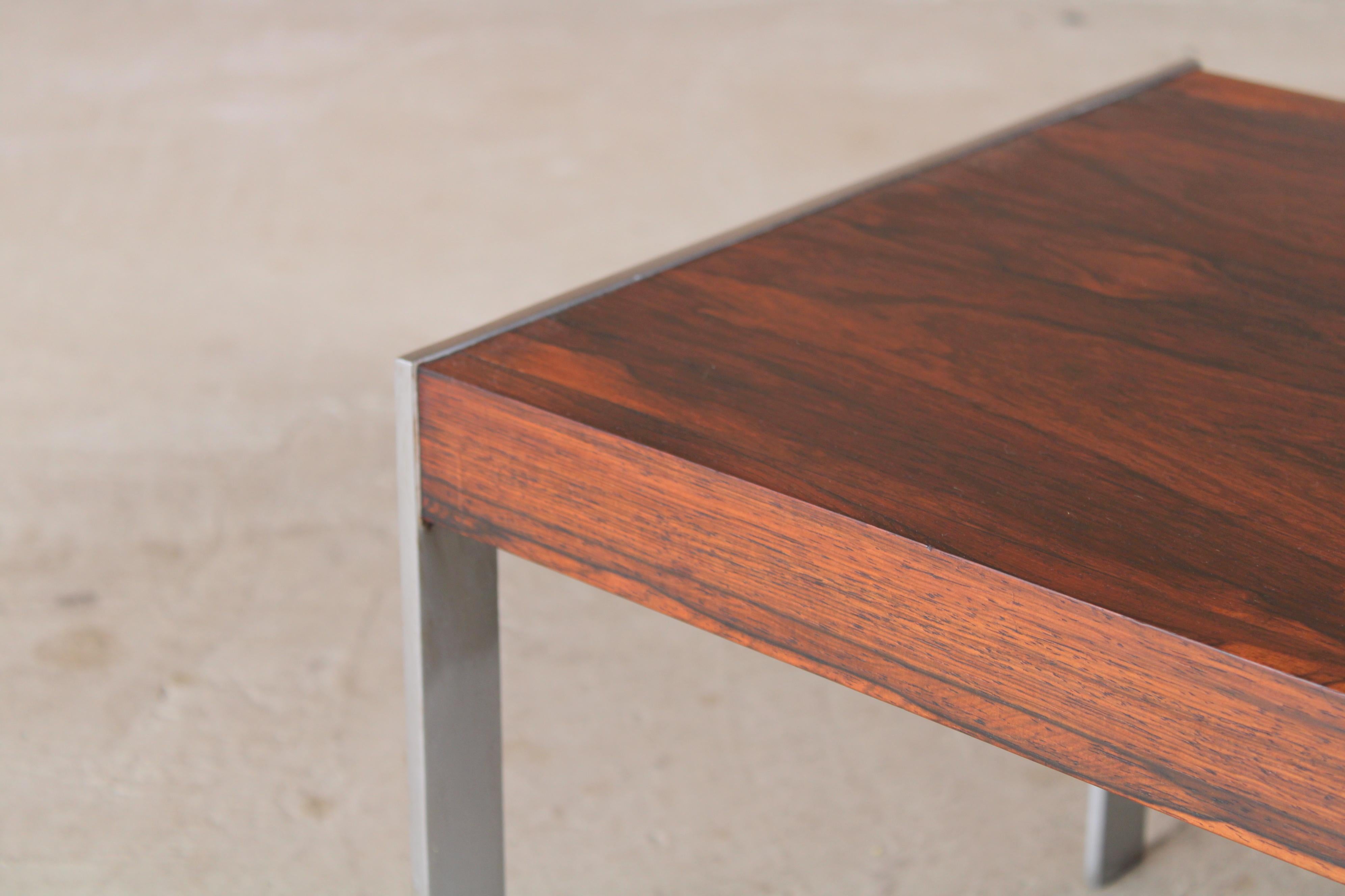 Mid Century Rosewood Coffee Table by Richard Young for Merrow Associates 4