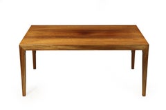 Midcentury Rosewood Coffee Table by Severen Hansen for Haslev