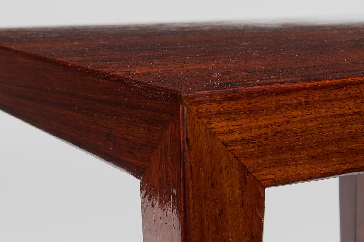 20th Century Mid Century Rosewood Coffee Table by Severin Hansen, Danish Design 1960’s For Sale