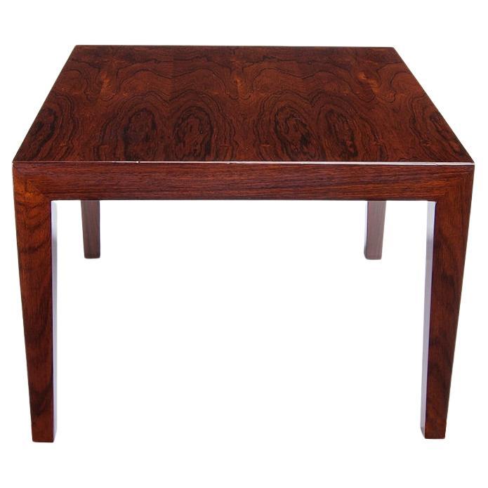 Mid Century Rosewood Coffee Table by Severin Hansen, Danish Design 1960’s For Sale