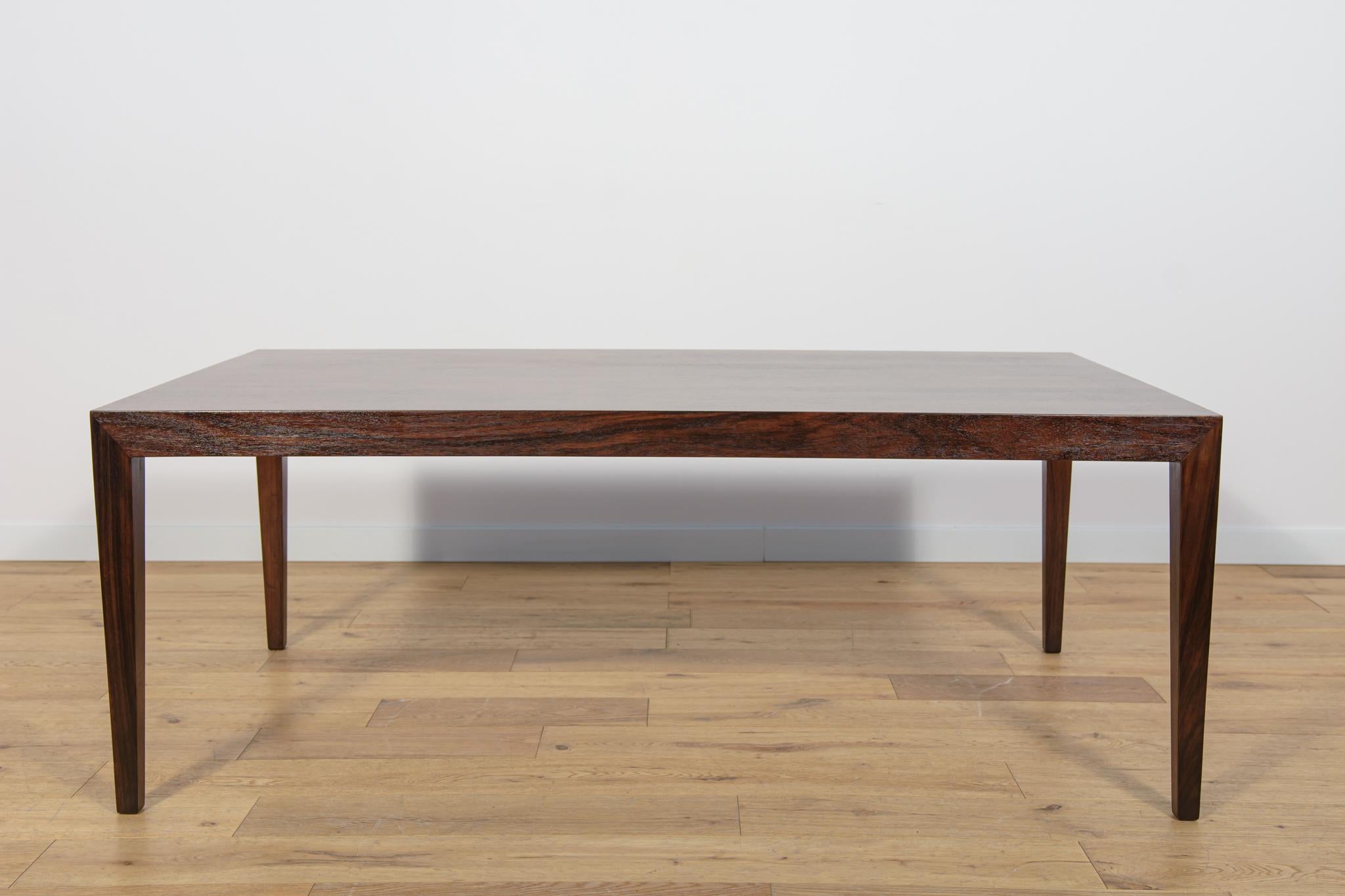 Mid-Century Modern Table basse du milieu du siècle dernier par Severin Hansen pour Haslev Furniture Carpent en vente