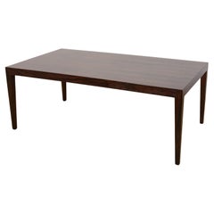 Mid-Century Rosewood Coffee Table by Severin Hansen for Haslev Furniture Carpent