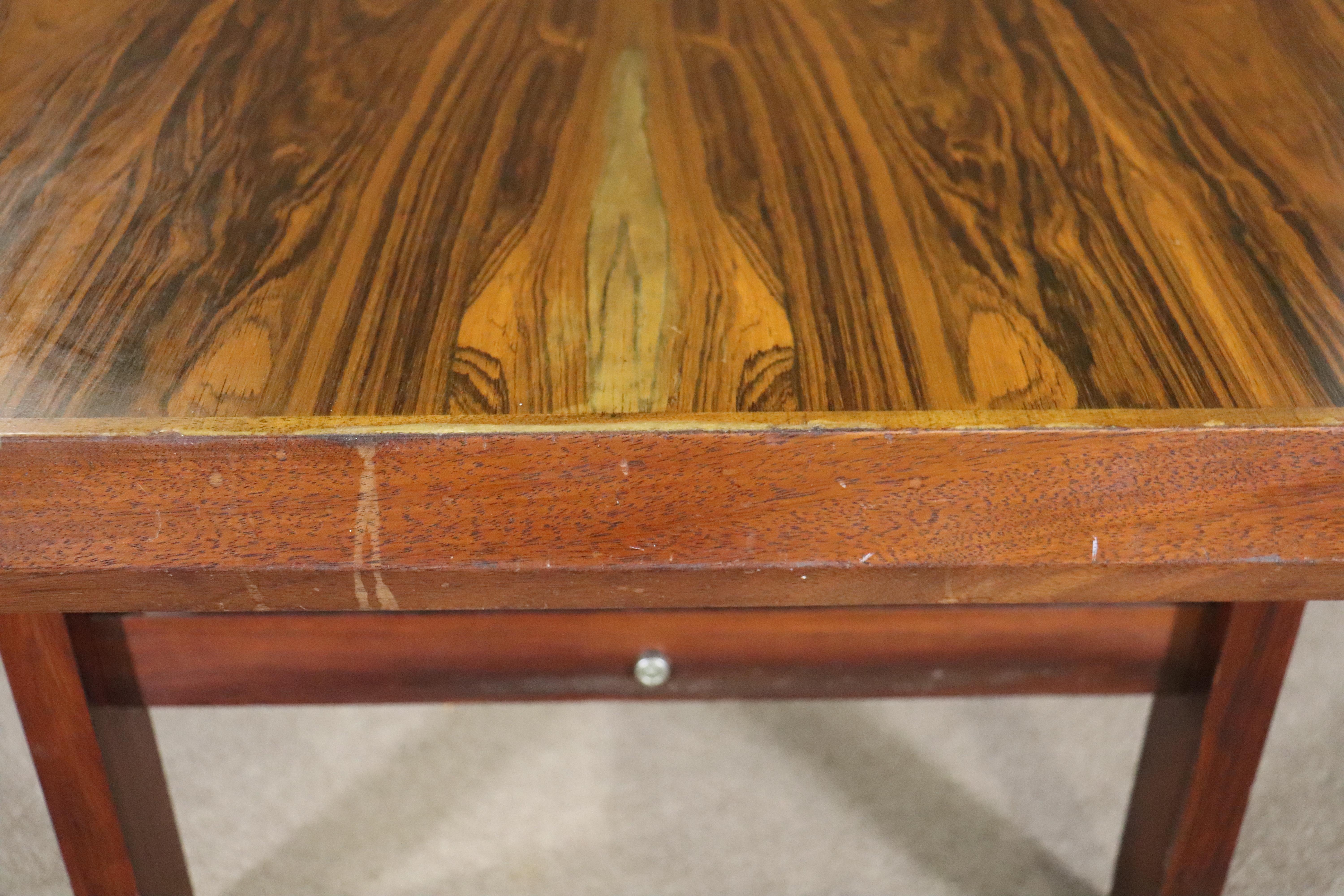 Mid-Century Rosewood Coffee Table For Sale 1