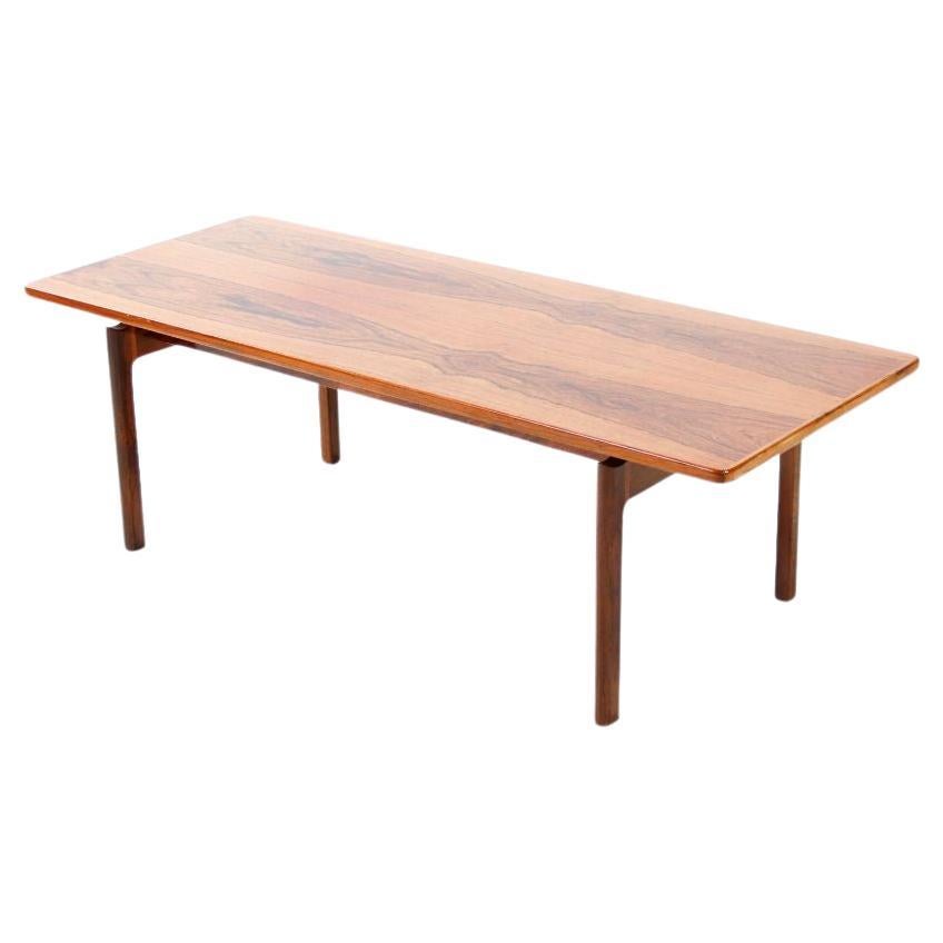 Mid Century Rosewood Coffee Table For Sale